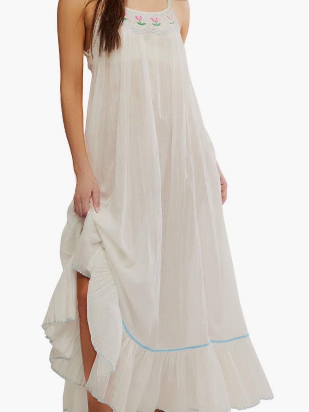 NWT Free People Tiptoeing Tulips 🌷 Midi Dress Medium